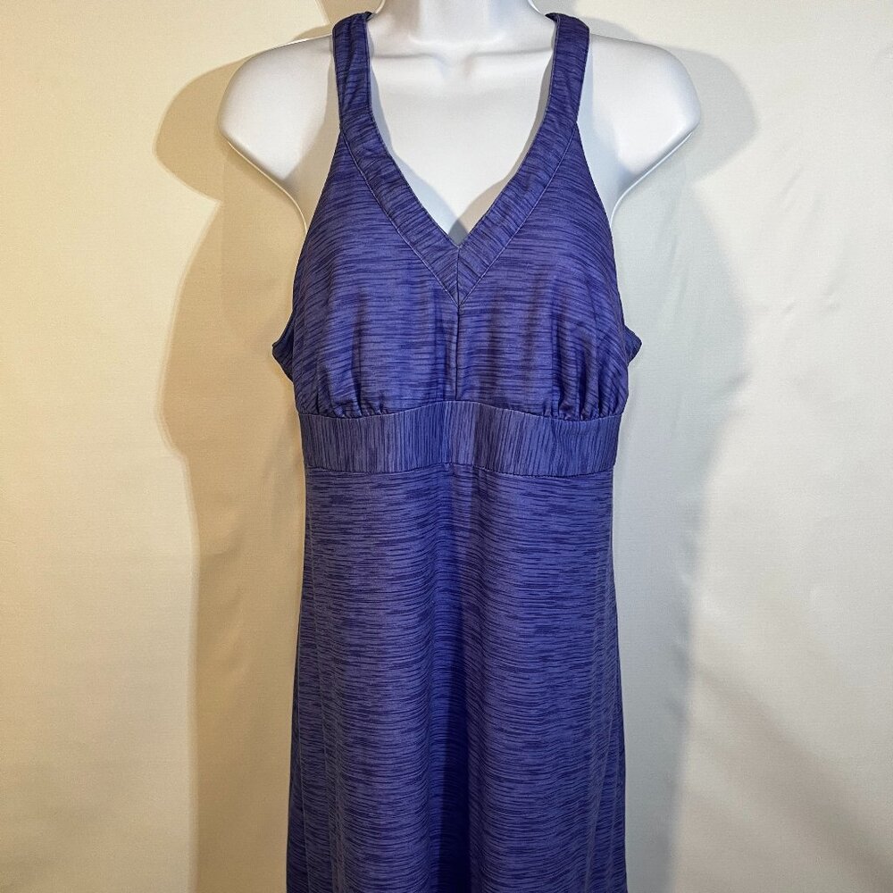 Outdoor Lifestyle Purple Athletic Summer Tank Dress Size Large